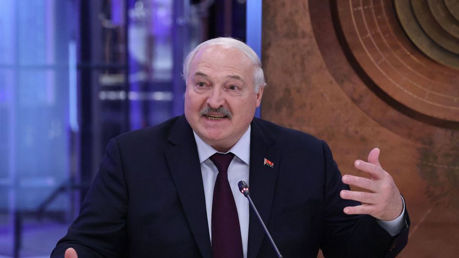 epa12404855 Belarusian President Alexander Lukashenko speaks during a session of the World Atomic Week international forum, an event dedicated to the global nuclear industry and related sectors, in Moscow, Russia,  25 September 2025. The World Atomic Week international forum is being held at the VDNKh Exhibition Centre in Moscow from 25 to 28 September.  EPA/EVGENIA NOVOZHENINA / POOL 
Dostawca: PAP/EPA.
EVGENIA NOVOZHENINA / POOL
energy, atomic week, politics