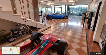 Pagani na Google Street View