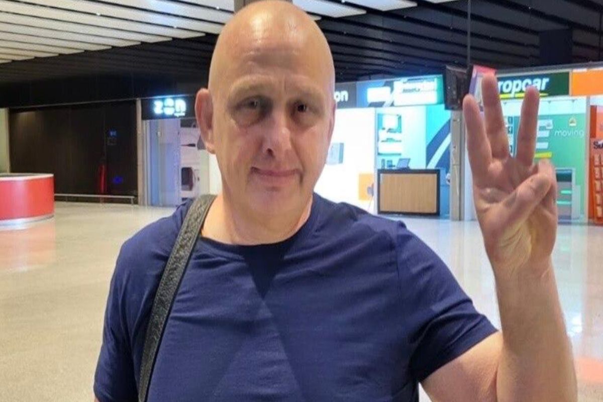 Dziennikarz opuścił rosyjskie więzienie po 4 latach.