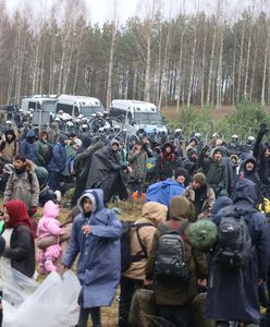 Podczas zorganizowanego ataku na granicę polski żołnierz został ranny