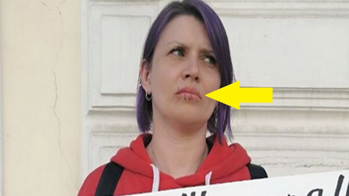 Aktywistka, która zaszyła sobie usta