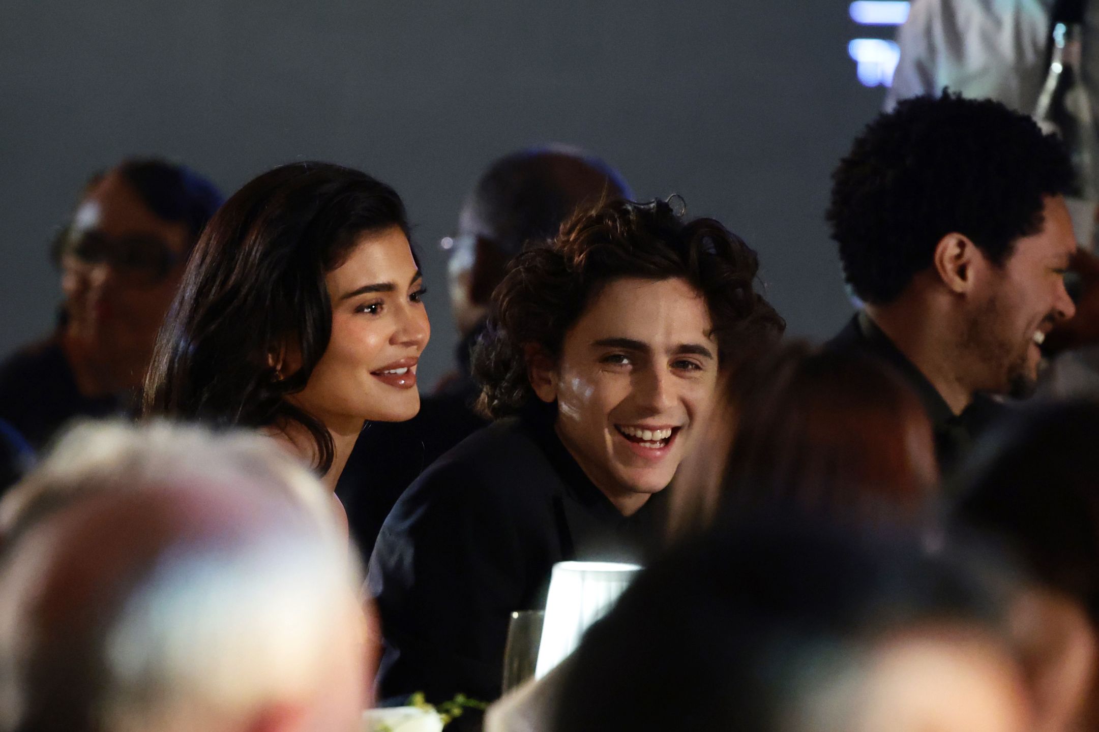 Kylie Jenner i Timothee Chalamet pojawili się na jednej imprezie