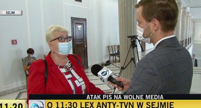Obrady Sejmu ws. lex TVN transmitowane także w głównym TVN. "Atak PiS na wolne media"