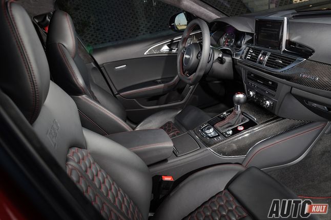 Wnętrze Audi RS6