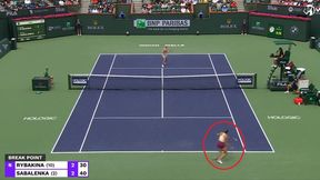 Ależ ona to zrobiła! Zobacz świetną akcję Aryny Sabalenki