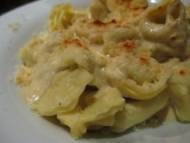 Mrożony makaron z serem