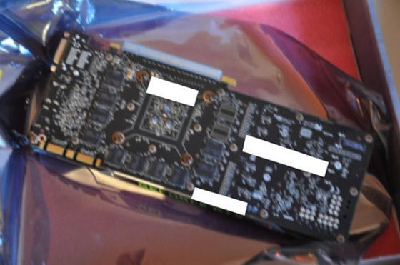 Nvidia GeForce GTX Titan LE zdjęcie PCB rewers