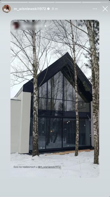 Fragment domu Michała Wiśniewkiego