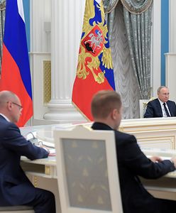 Gigantyczny stół Putina. Kreml pokazał zdjęcia