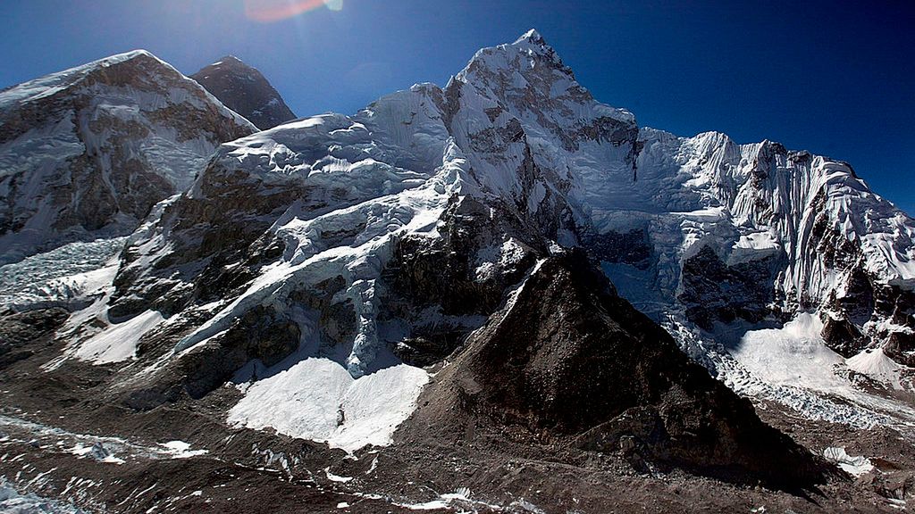 widok na Mount Everest