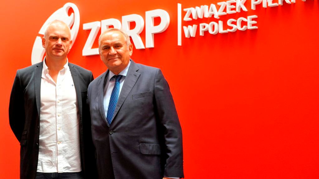 Materiały prasowe / J.Gucma/ZPRP / Na zdjęciu: Arne Senstad (z lewej) i Andrzej Kraśnicki