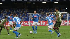 Serie A. Napoli - Cagliari. Niskie noty Milika i Zielińskiego. "Daleki od akceptowalnej formy fizycznej"