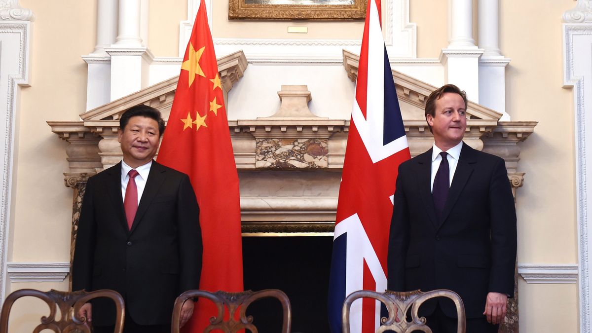 Xi Jinping i david Cameron