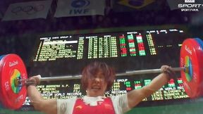 Rio 2016: Niebezpieczna sytuacja. Na głowę Chinki spadła sztanga