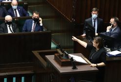 Sejm. Posłanka PO wywołała Kaczyńskiego. Prezes PiS od razu jej odpowiedział