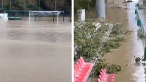 "Wielomilionowe straty". Przygnębiające nagrania ze stadionu