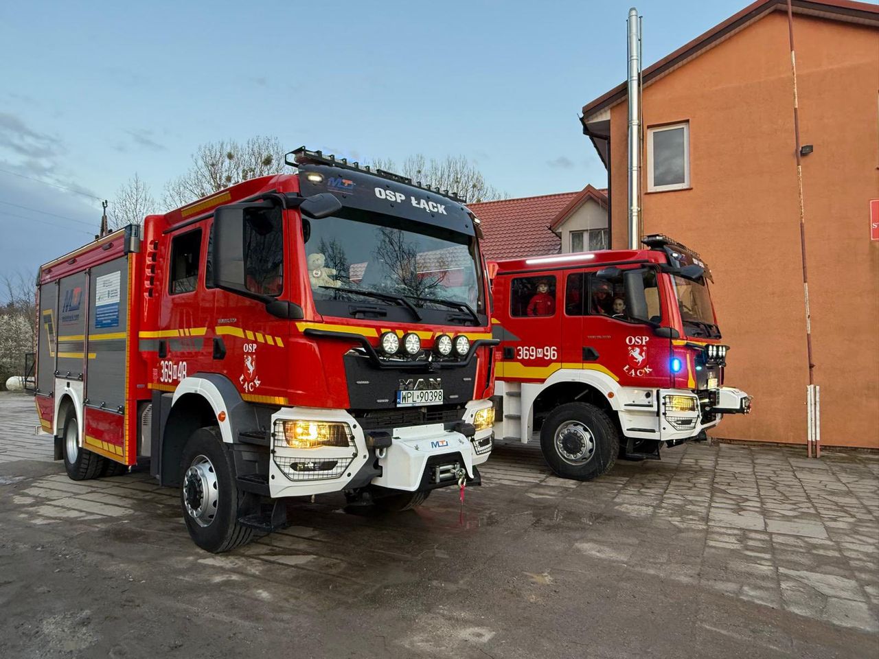 Nowy wóz w Ochotniczej Straży Pożarnej w Łącku!