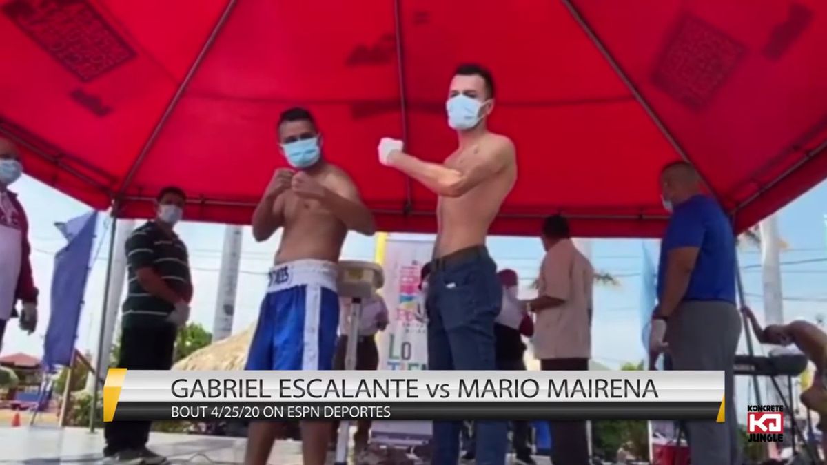 Zdjęcie okładkowe artykułu: YouTube / Ważenie zawodników przed galą boksu w Nikaragui odbyło się w maseczkach