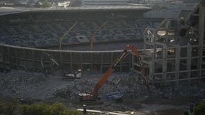 Szokujące sceny na budowie stadionu w Barcelonie