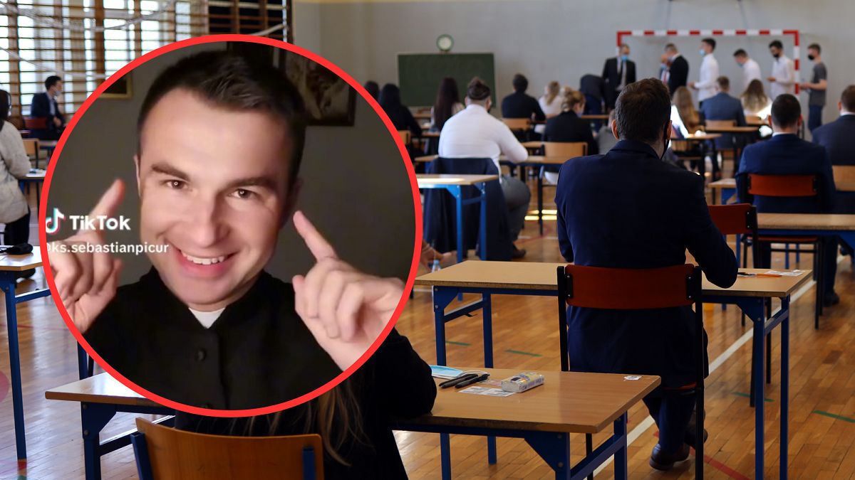 Ksiądz radzi, jak zdać maturę. "Pomódl się do Ducha Świętego"