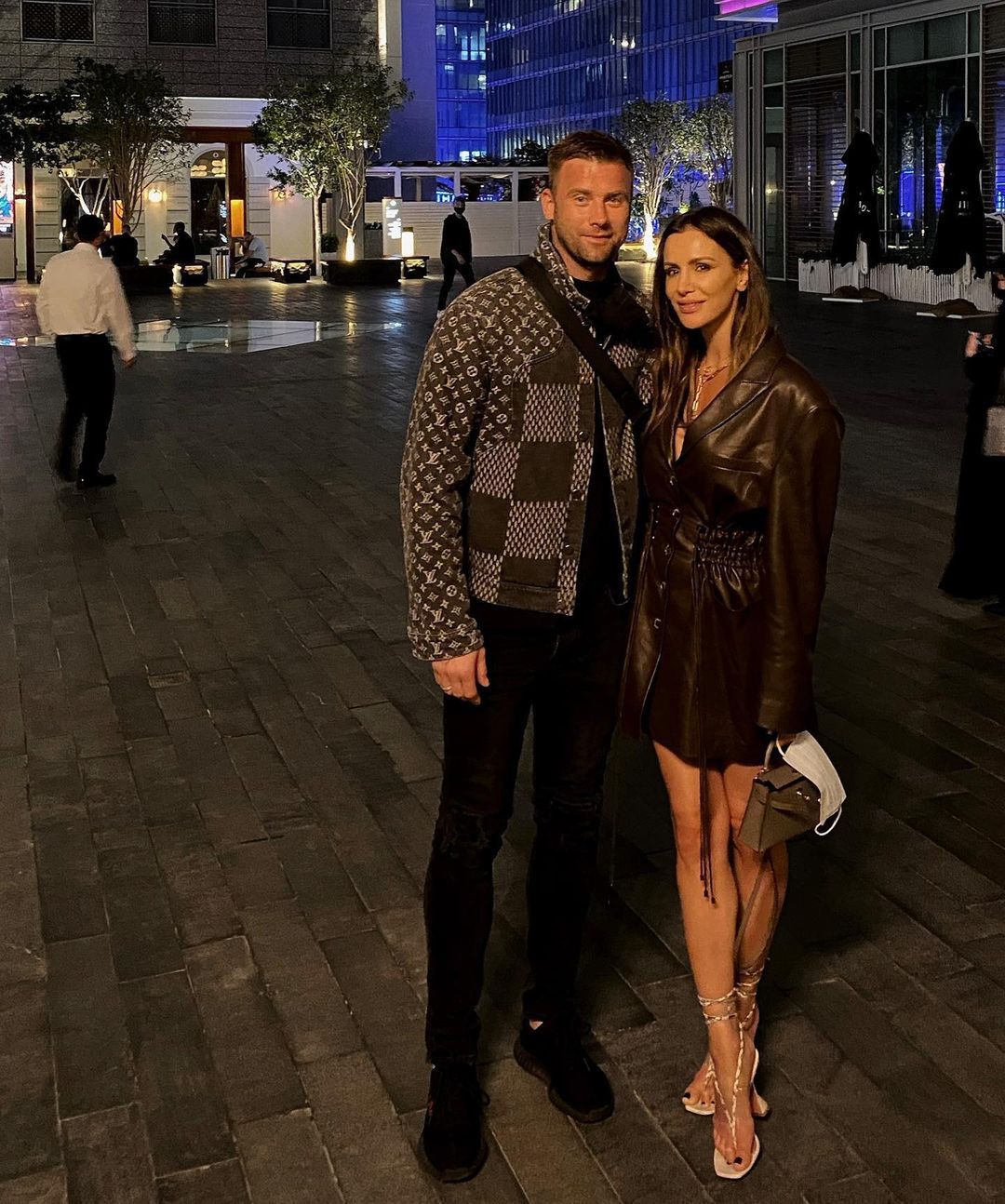 Sara Boruc i Artur Boruc na randce