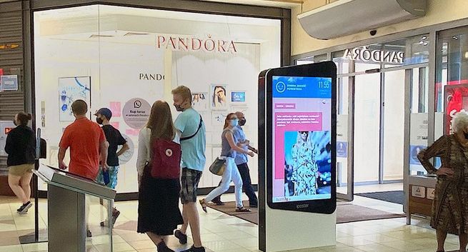 Nośniki indoorowe sieci Klepierre w ofercie AMS