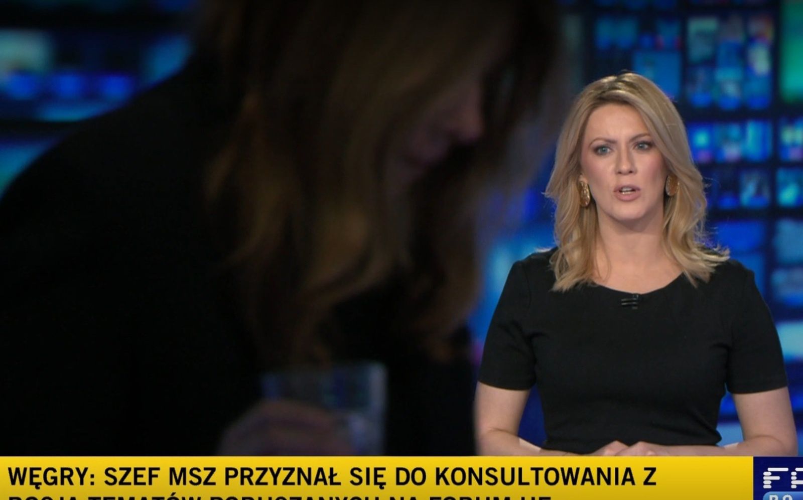 Wpadka Kolendy-Zaleskiej w TVN24. Wszystko uchwyciły kamery