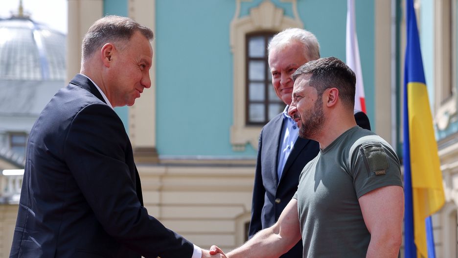 Prezydenci Polski i Ukrainy w Kijowie