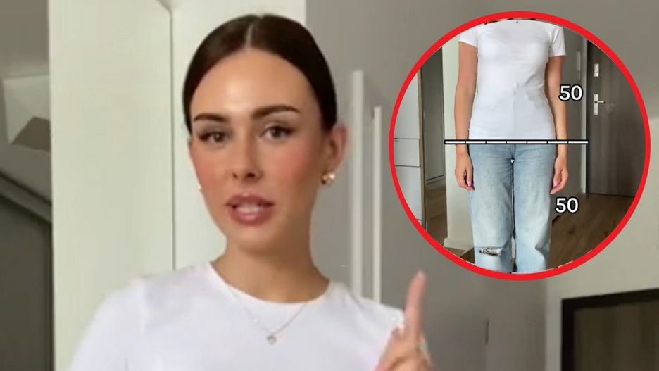 Tiktokerka mówi o proporcjach w stylizacjach, TikTok, fot: cloudletsfashion