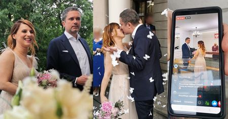 Dziennikarz Szymon Jadczak OŻENIŁ SIĘ z dziennikarką Justyną Suchecką! (ZDJĘCIA)