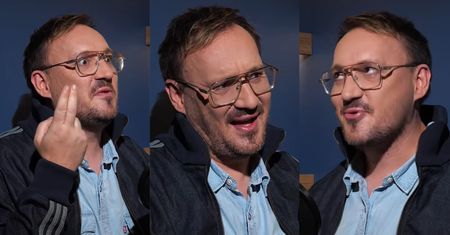 Mariusz Kozak ciepło wspomina "Gogglebox". PIŁ NA PLANIE, a ekipę "pożegnał" słowami "WYP*ERDALAĆ"