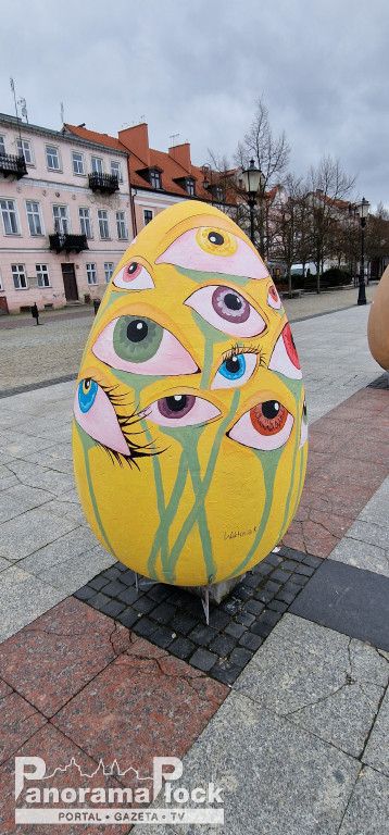 Pisanki Wielkanocne na Starym Rynku w Płocku