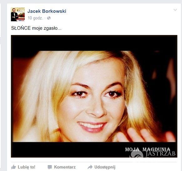 Zmarła żona Jacka Borkowskiego, Magdalena Gotowiecka fot. Facebook.com