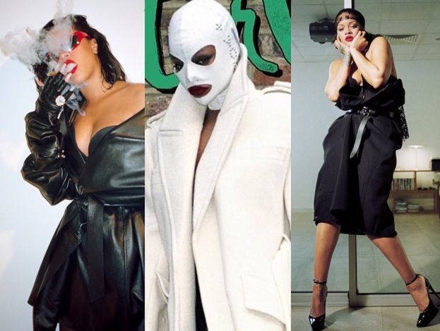Drapieżna Rihanna kryje się pod maską na okładce "Interview"