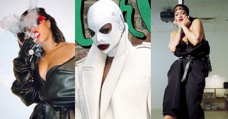 Drapieżna Rihanna kryje się pod maską na okładce "Interview"