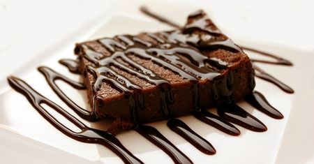 Brownie (murzynek) o obniżonej zawartości tłuszczu, z dodatkiem błonnika