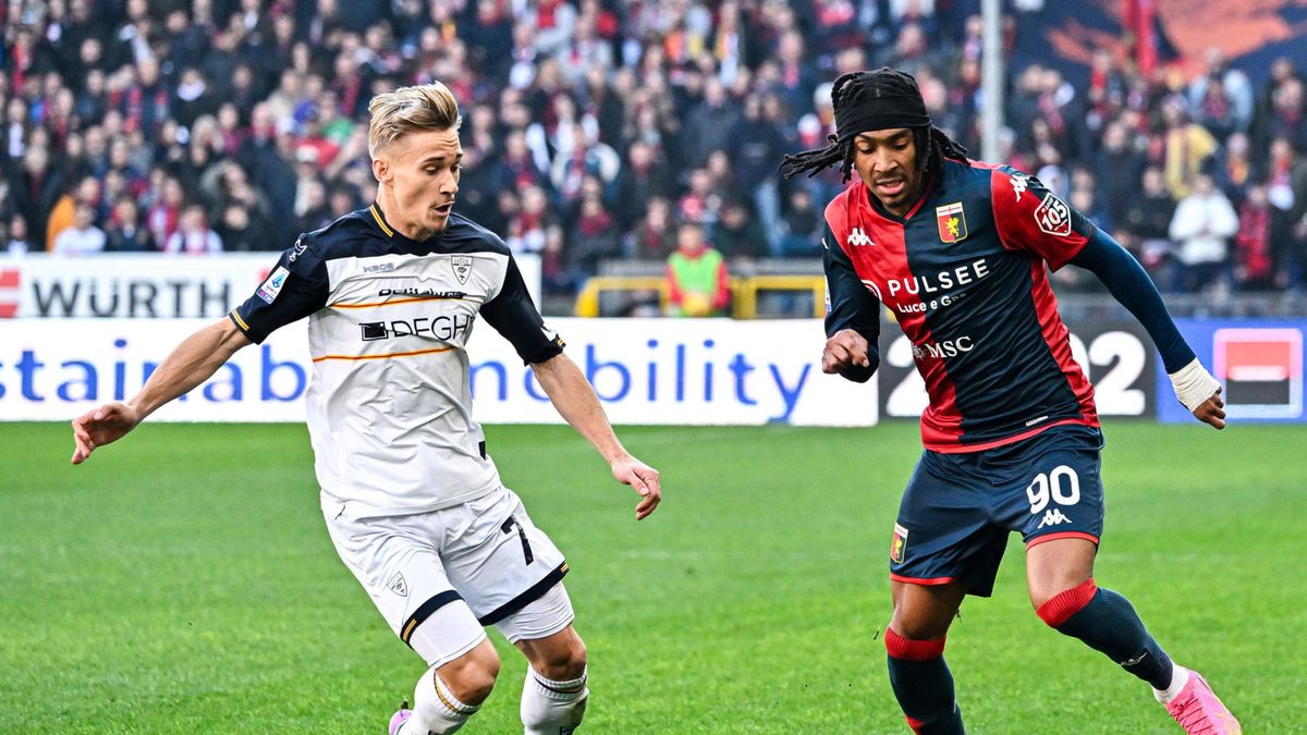 PAP/EPA / Stringer / Mecz Serie A: Genoa CFC - US Lecce