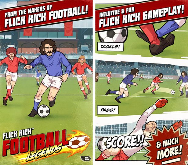 Aplikacja Dnia:  Flick Kick Football Legends 2