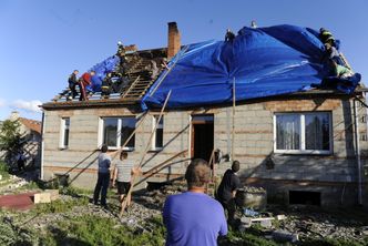 Najnowszy bilans nawałnic i tornad nad Polską