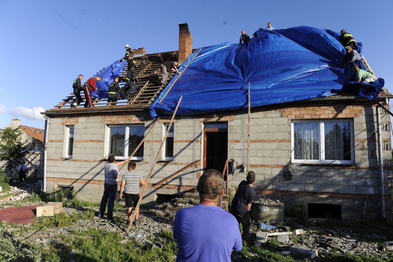 Najnowszy bilans nawałnic i tornad nad Polską