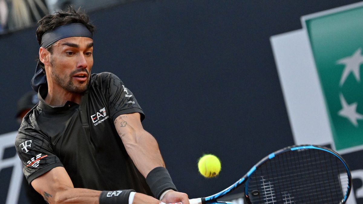 PAP/EPA / Ettore Ferrari / Na zdjęciu: Fabio Fognini