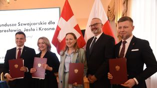 Jarosław: Podpisano umowę w ramach funduszy szwajcarskich