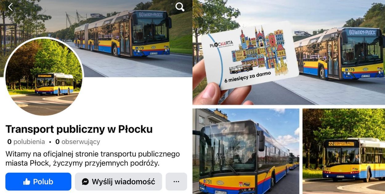 Cyberprzestępcy podszywają się pod Komunikację Miejską Płock