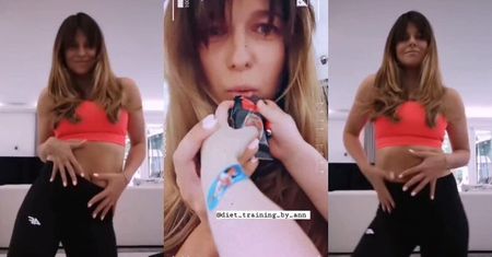 Pełna energii Anna Lewandowska wygina się w rytm przeboju Shakiry i PAŁASZUJE CZEKOLADĘ wraz z Klarą: "Objadamy się, póki jeszcze można"