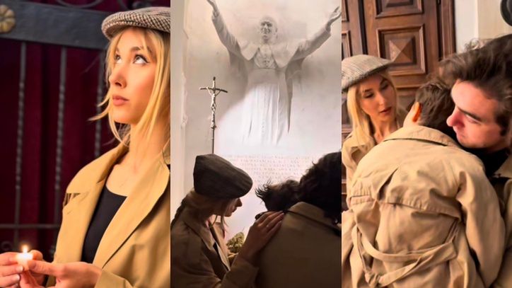 Ida Nowakowska nadaje z kościoła o 21.37