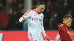 Bayern znów wysoko wygrał pod wodzą Guardioli, Ribery na środku ataku