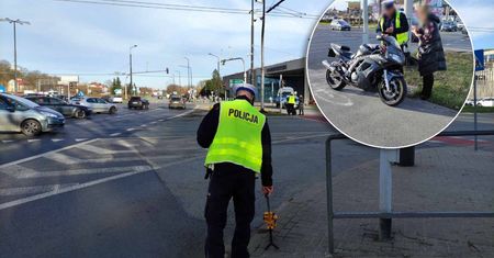 Wjechał na czerwonym świetle, zderzył się z motocyklistą. Groźne zdarzenie na skrzyżowaniu w centrum Lublina [ZDJĘCIA]