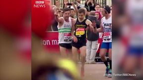 #dziejesiewsporcie: chwiał się na nogach. Cudem dotarł do mety