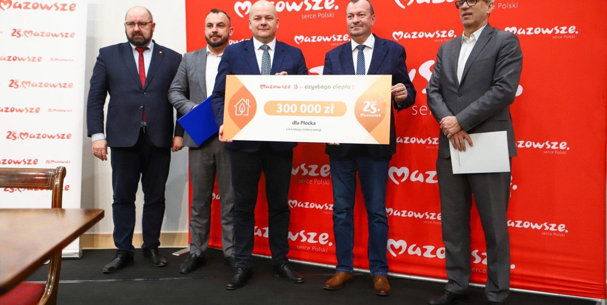 „Mazowsze dla czystego ciepła” - podpisanie umowy na projekt!