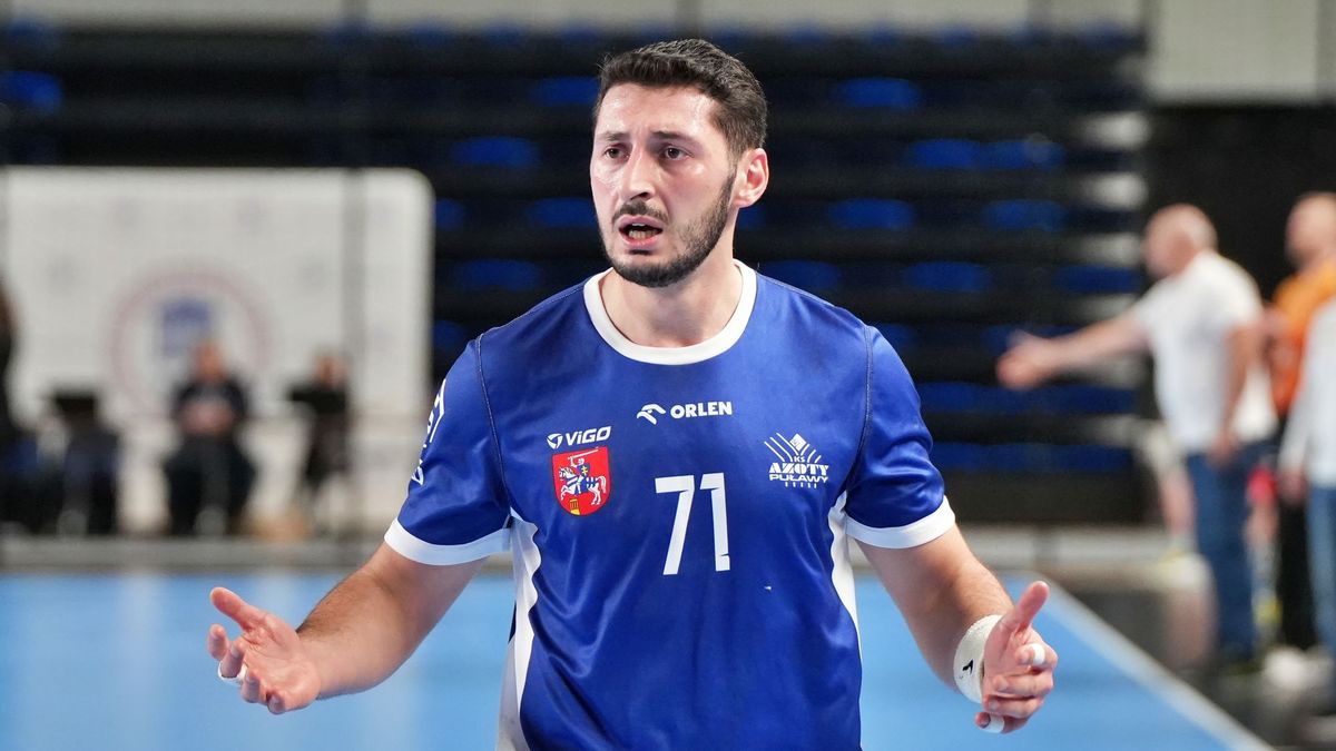 Materiały prasowe / Orlen Superliga / Na zdjęciu: Giorgi Dikhaminjia (Azoty Puławy)